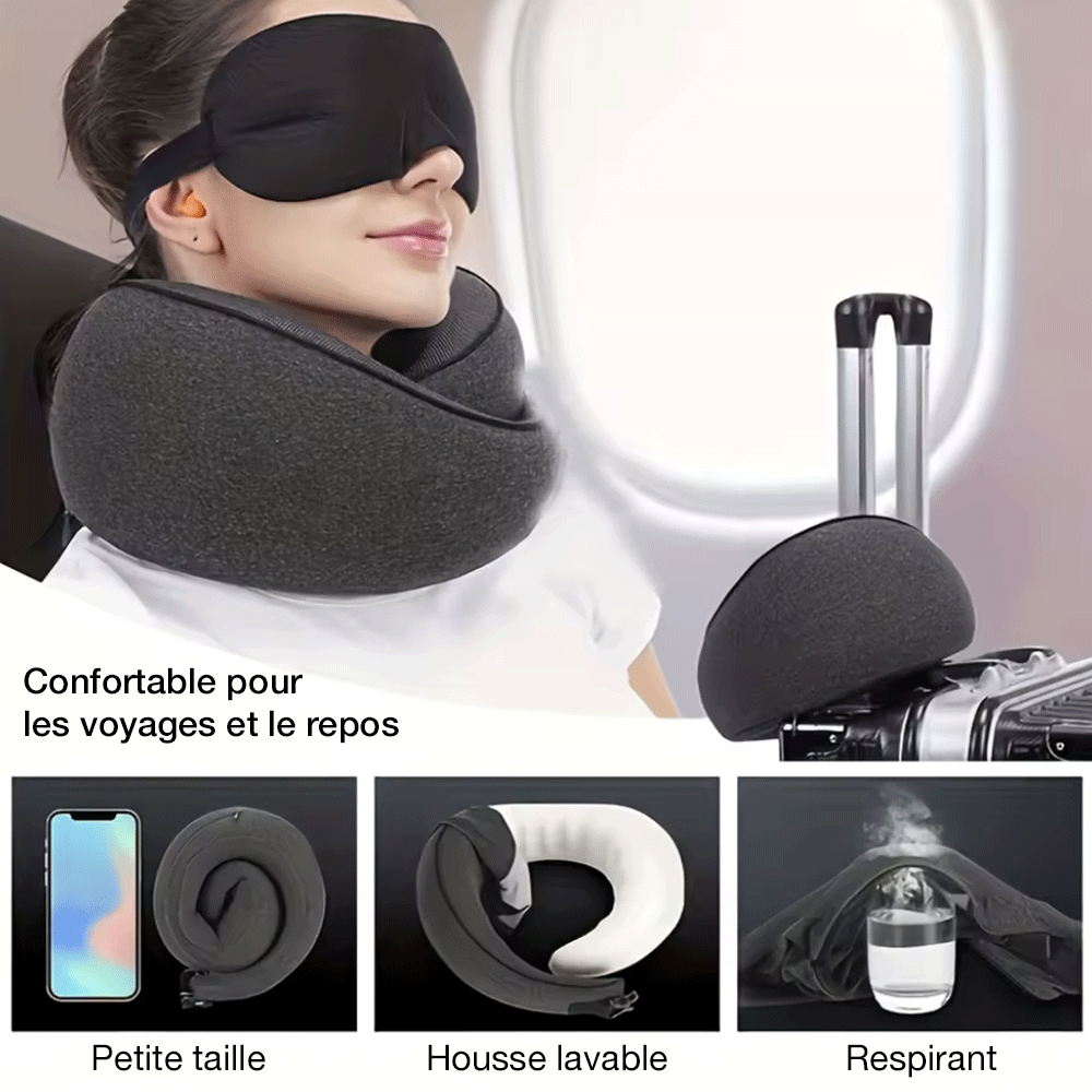 Oreiller de voyage ergonomique